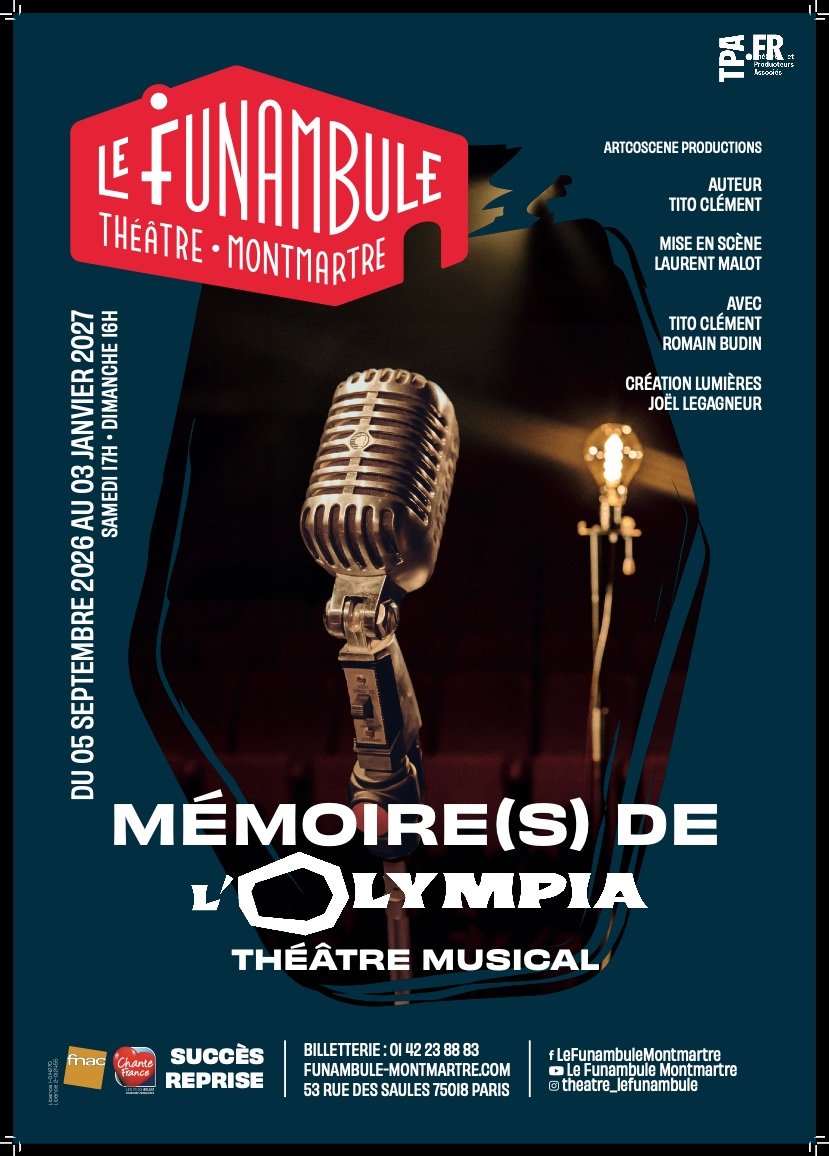 Affiche de Mémoire(s) de l’Olympia