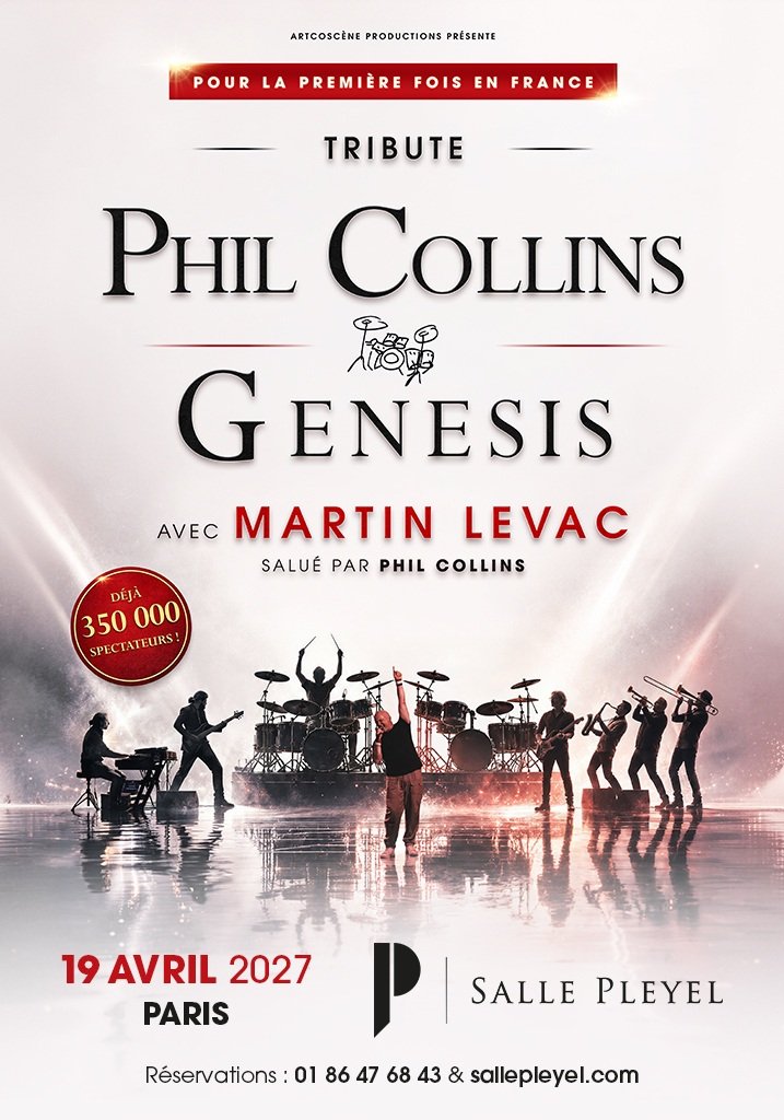 Affiche originale — Phil Collins & Genesis — Tribute