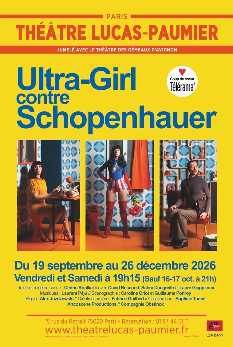Affiche originale — Ultra-Girl contre Schopenhauer